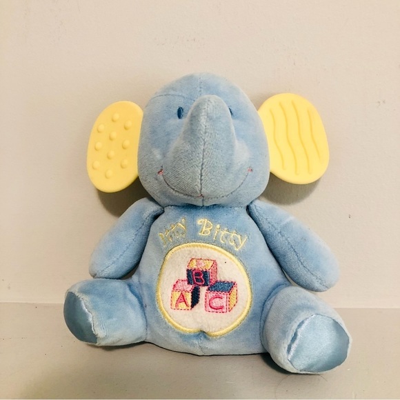 kids preferred Other - 🔥4/$15🔥 KIDS Preferred Blue Elephant Plush Itty Bitty ABC Stuffed Animal